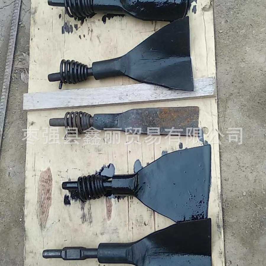供应风镐用三角半圆圆弧大铲 加宽加长铲头 风镐锄头风镐尖铲子