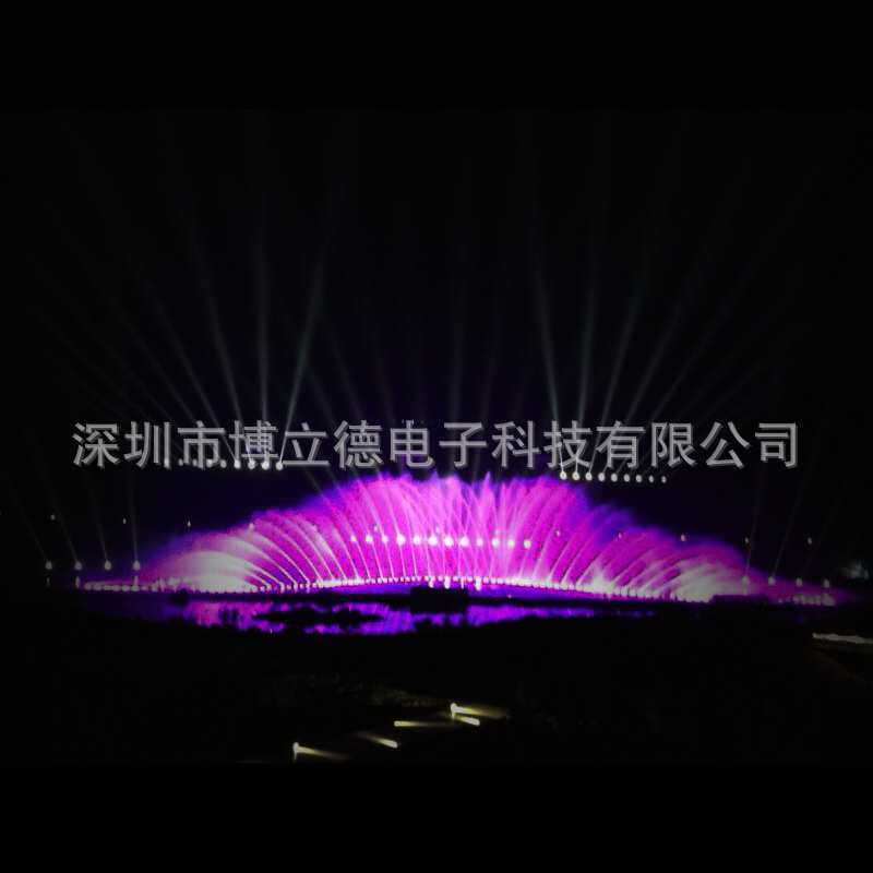 河北喷泉厂家程控不锈钢大型音乐喷泉水幕灯光秀喷泉设计施工一体