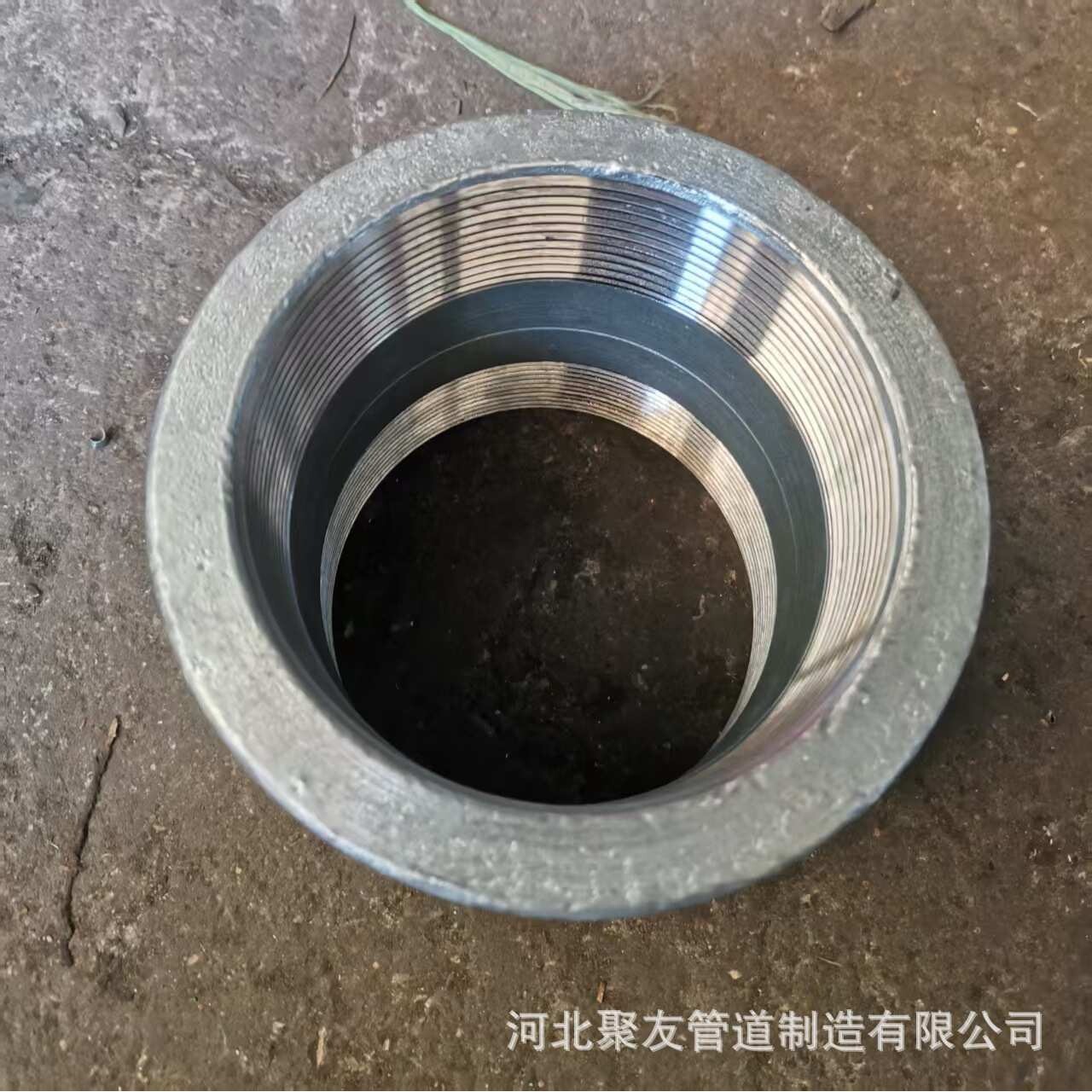 锻造热镀锌NPT螺纹管箍 A105N内螺纹接头 承插对焊不锈钢304管帽