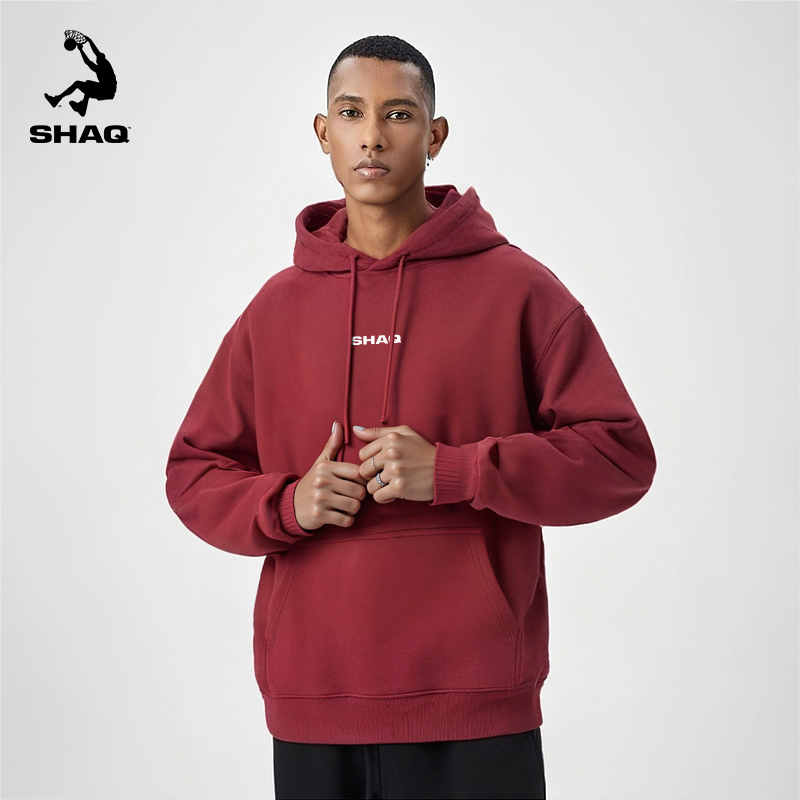 SHAQ奥尼尔卫衣2025春季新款连帽宽松休闲运动服男装上衣外套