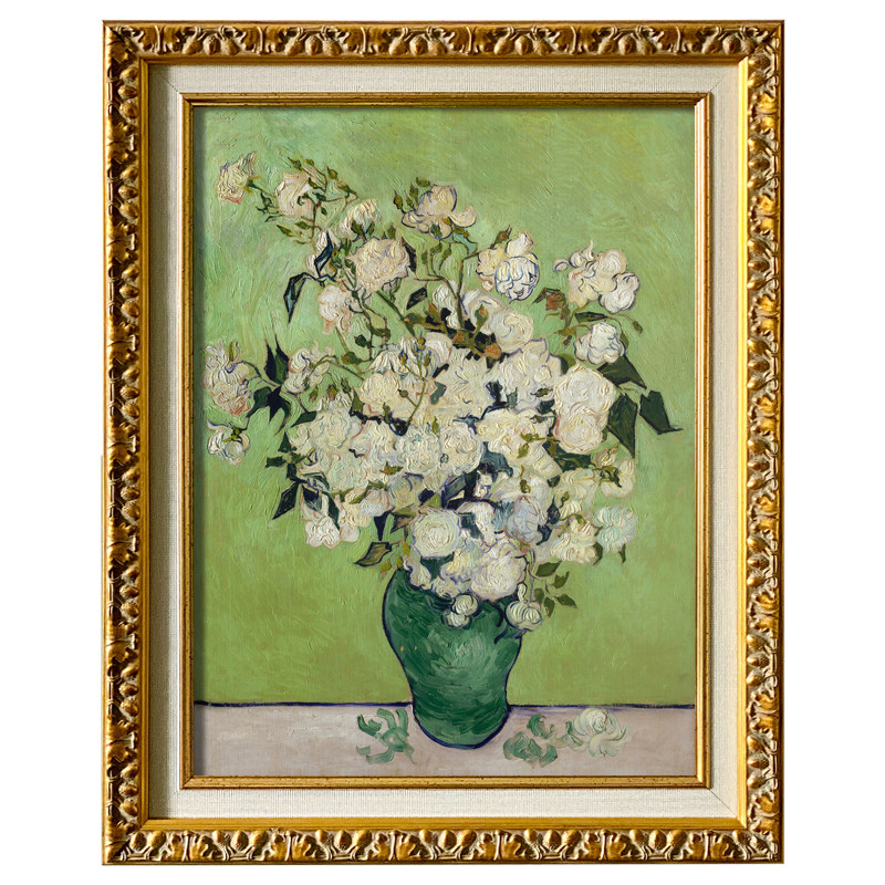 粉白玫瑰雕花实h木法式复古装饰画轻奢美式壁画玄关卧室客厅挂画,家居饰品,现代装饰画,淘宝优惠券,粉丝福利购,淘宝优惠卷