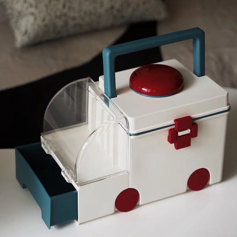 家用药箱大容量医疗箱儿童急救医药箱家庭装N收纳盒创意汽车收纳