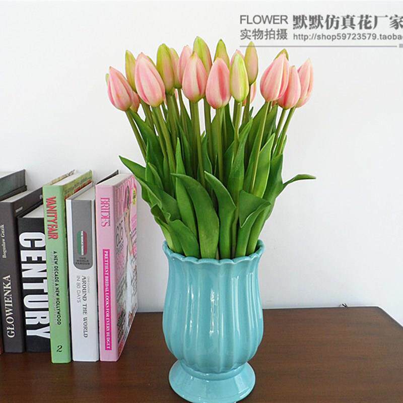 包邮高20厘米鲜花仿真花家v居花瓶