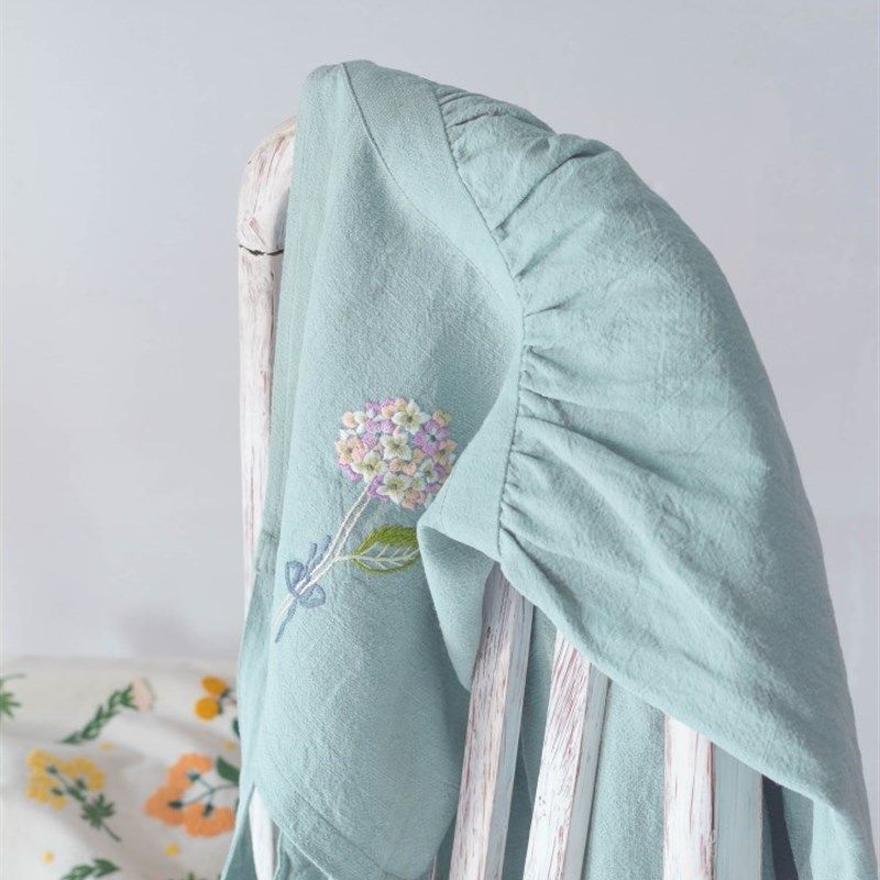 复古花艺园c艺甜品店皮艺画画欧式刺绣手工自绣DIY围裙材料包自制,居家布艺,缝纫DIY材料套装,淘宝优惠券,粉丝福利购,淘宝优惠卷