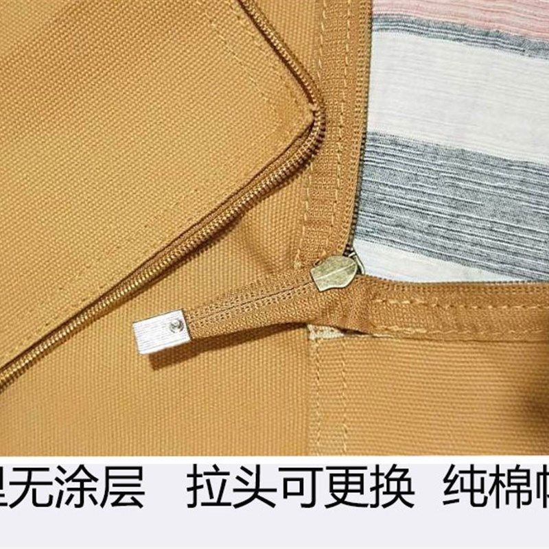 幼儿园被子收纳袋被褥整理袋纯棉帆布无涂层可R机洗手提袋拉链新,收纳整理,被子防尘袋,淘宝优惠券,粉丝福利购,淘宝优惠卷