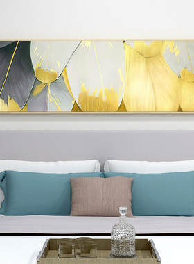 9311床头装饰画卧室房间u壁画 羽毛轻奢画 美式客厅沙发背景墙挂