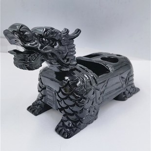 道用品龙龟底座四件套底座法器底座金I色龙龟黑色龙龟令牌底座