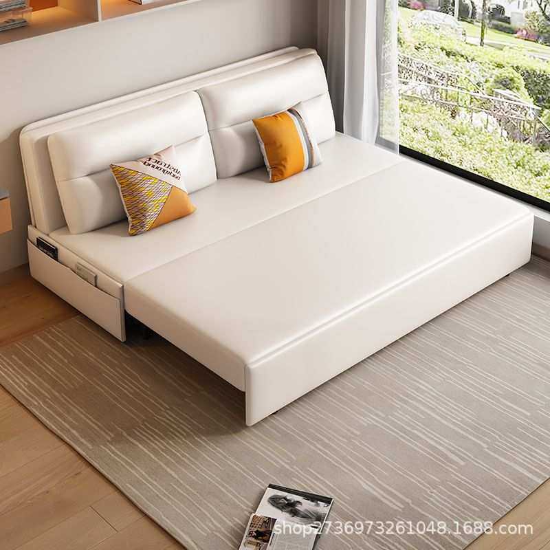 沙发床两用坐卧多功能可折叠伸缩抽拉小户型客厅阳台书房新款网红