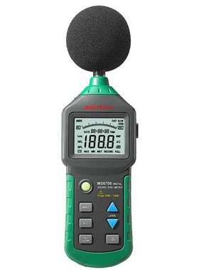 MASTECH华仪MS6700数字声级计时间显示快慢响应选择量程噪音分贝