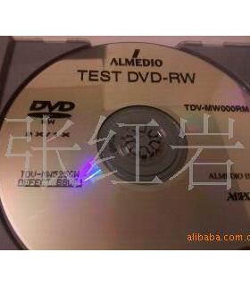 ABEX测试碟TDV-MW525CW黑点测试碟DVD-RW格式