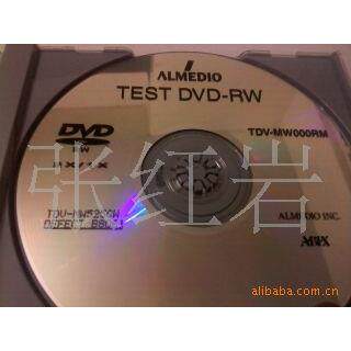 ABEX测试碟TDV-MW525CW黑点测试碟DVD-RW格式