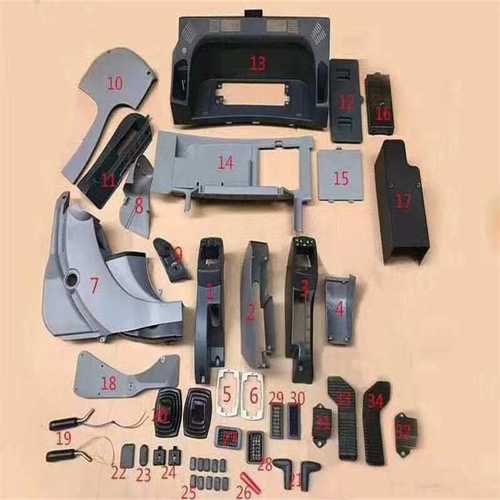 山推装载机配件SL56后传动轴总成 变速箱总成1451-12-02000