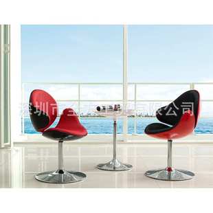 商业办公家具展厅洽谈休闲椅子公司职员休息区升降创意椅子靠背椅