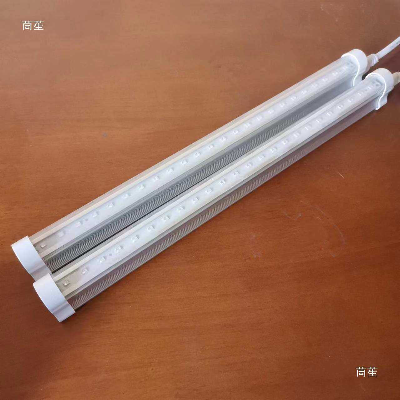 LED紫光灯条紫外线UV无影胶固化灯管T5丝印晒版壁画荧光效果展示