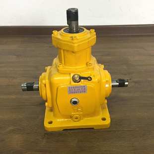 螺旋锥齿轮减速机厂家供应卧式 单级T螺旋锥齿轮换向器 同轴式