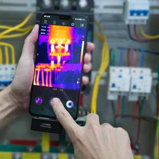 红外热成像仪 手机外接热像仪 测温 09F手机外接热像仪 华盛昌T