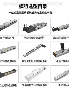 RYK 变距模组 2-36工位变距滑台模组 可不等距居左 搬运机械手