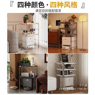 扫地机器人置物架可移动展示架云鲸上方基站柜下空式猫砂盆收纳架