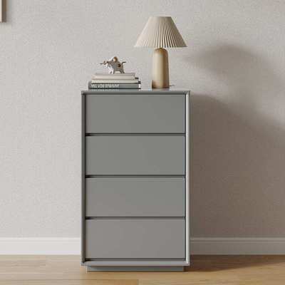 实木斗柜简约靠墙八斗柜 卧室四斗柜50cm宽餐边柜 客厅储物收纳柜