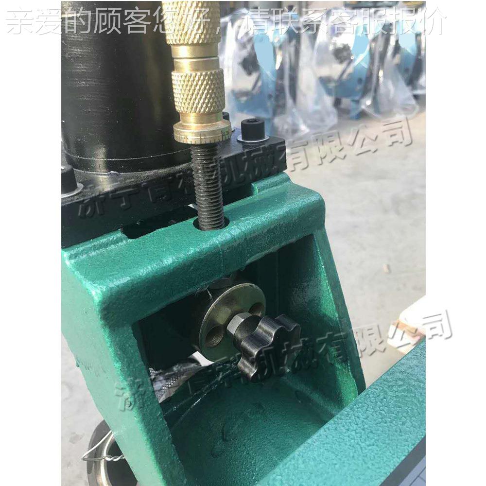 金属管材开槽设 电动压式qk-ycj-7钢管压槽机 小型矿井管设道滚液