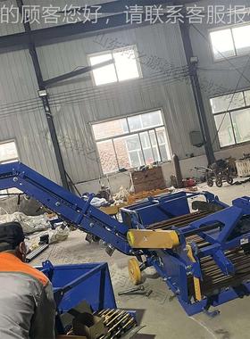 履带式土采收获机 自上料豆土豆摘设备 拖拉机后置ZAS薯类获收设