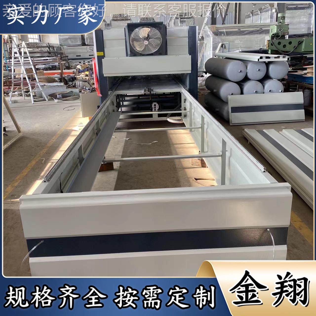 JX-2480双工机位家具门高空低压真覆膜 模压软门包木工机械吸膜机