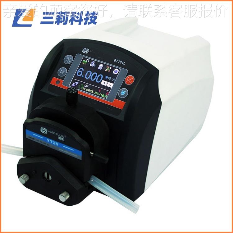 BT0道1L流量型蠕动泵YT1584 YT2 5易装可调泵头双通智能蠕动1泵