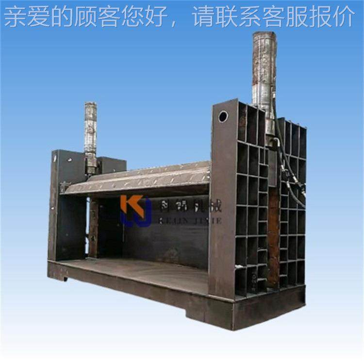 三轮摩车挤机自动堵废扁门薄铁皮压扁机电动车冷板125挤托压机