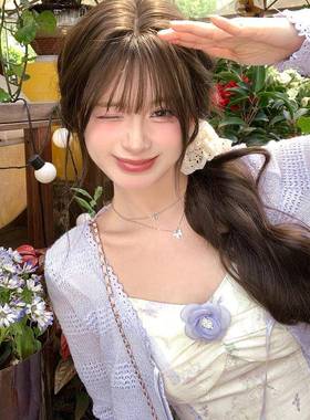 森女部落短外套女针织衫开 衫夏季短款空调衫防晒外搭薄款2025上