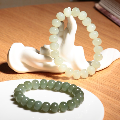 和田博物馆转运珠晴水苹果珠