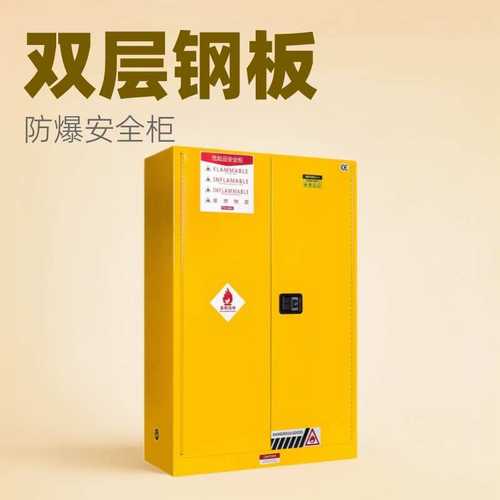 实验室危化品防爆柜化学品储存柜免安装钢制柜双锁防火防E18