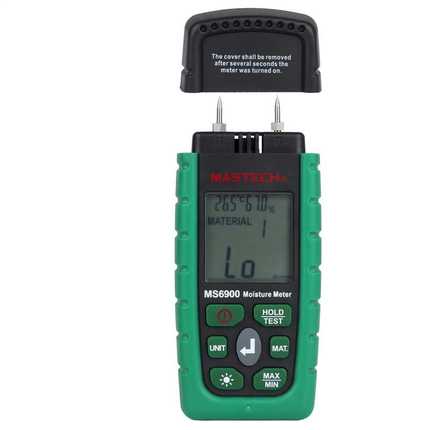 MASTECH华仪MS6900高精度木材水分仪泥土水泥含水量仪