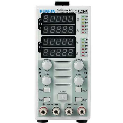 广勤双通道直流电子负载仪KL284S LED驱动电源电池负载仪400W