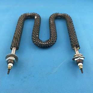 W型烘干机不锈钢翅片干烧加热管220V烘箱u型电热管380v翅片散热管