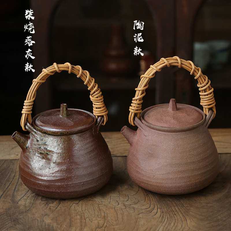 陶壶砂铫 手拉烧水煮茶壶 风炉白泥凉炉潮州工夫茶炉 火炭炉 碳炉
