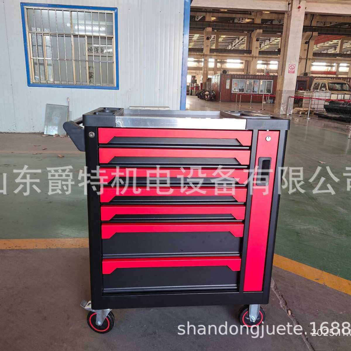 重型工具柜汽修车间工具车五金维修抽屉手推箱多功能移动工作台