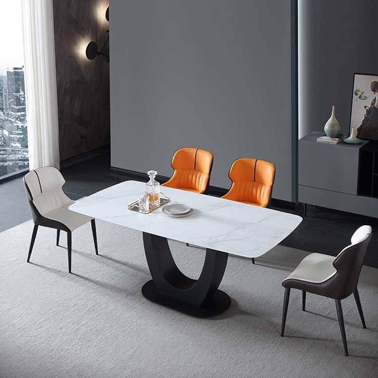 现代简约长方形餐桌椅组合家用小户型意式轻奢极简进口岩板餐桌,电子元器件市场,其它元器件,淘宝优惠券,粉丝福利购,淘宝优惠卷