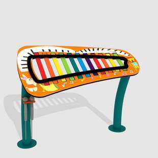 小区幼儿园户外打击乐墙面敲击乐大型儿童传声筒户外游乐设备