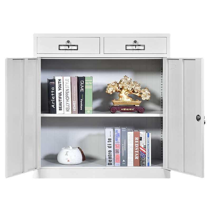 铁皮柜办公室资料档案柜财务凭证柜储物柜矮柜带锁二斗下节文件柜,商业/办公家具,文件柜,淘宝优惠券,粉丝福利购,淘宝优惠卷