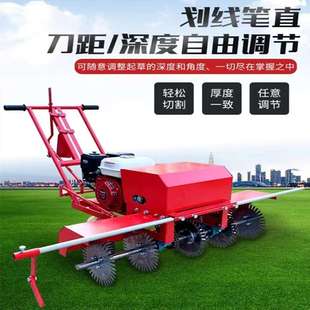 草坪划线机起草块切割机 草皮切线铲草机园林绿化草坪草卷划线机