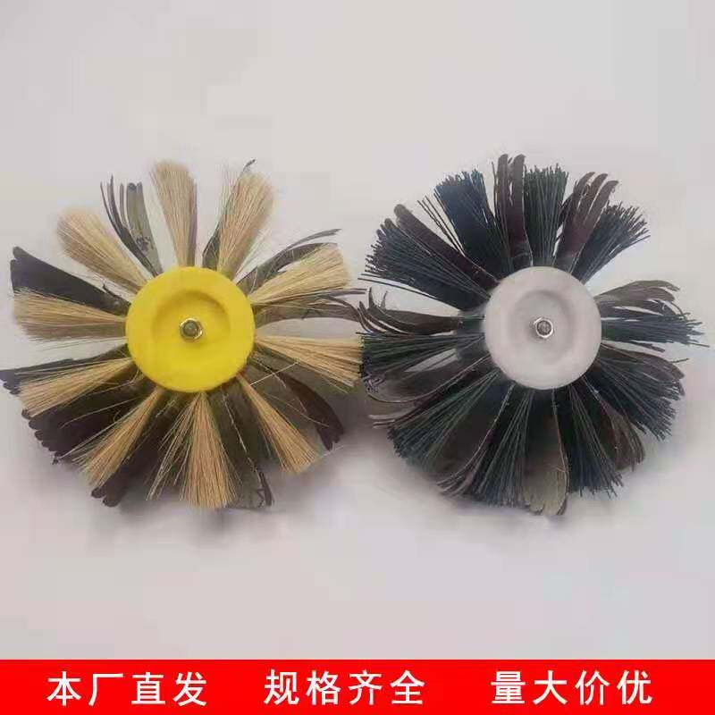 打磨头带杆剑麻砂布轮白茬家俱木工抛光打磨轮头除锈凹槽线条