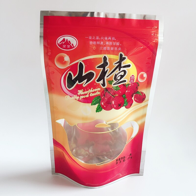 山楂包装袋山楂干自封袋山楂条食品塑料封口密封袋子