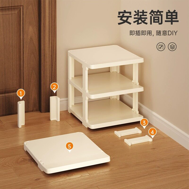 大学生宿舍鞋架鞋盒收纳盒透明