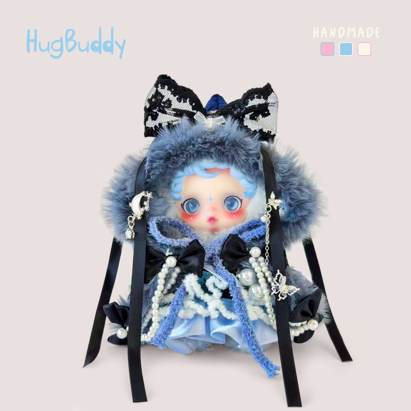 高定版手作sp轻奢风毛绒挂件沐木光织园不眠剧场娃衣玩偶冬日乐章