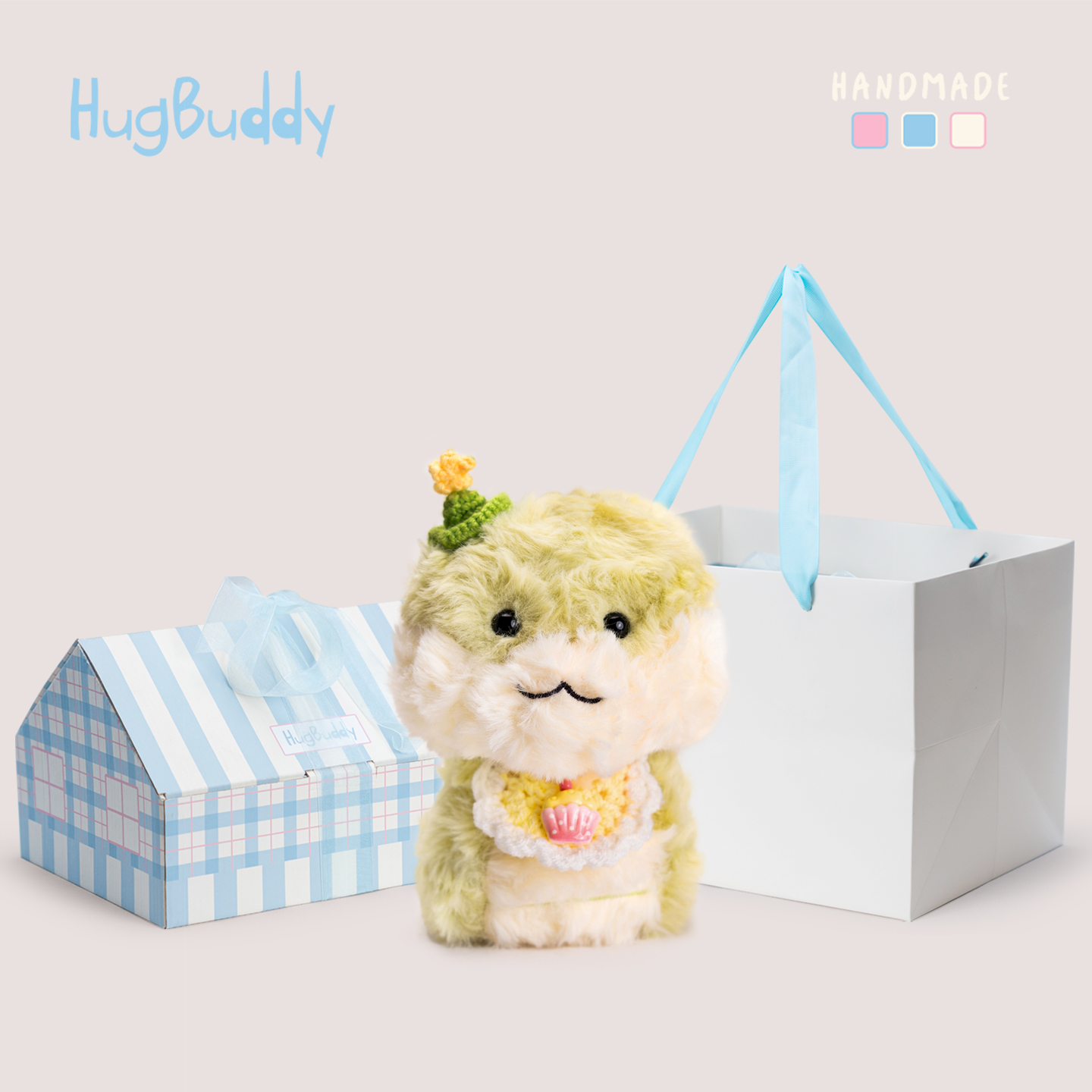 原创绿小蛇宝宝玩偶毛绒玩具