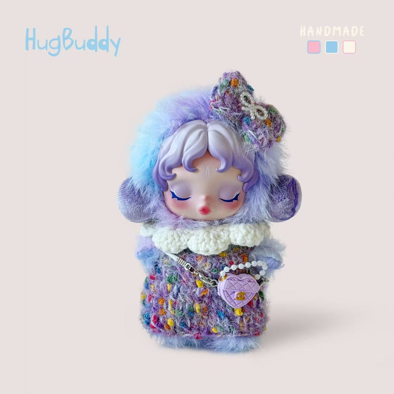 泡泡玛特sp娃衣搪胶毛绒玩偶挂件光织园衣服冬日乐章不眠剧场通用