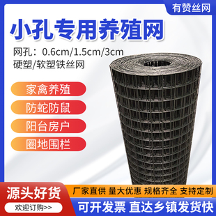 铁丝网围栏网g小孔养殖网硬塑栅栏钢丝网荷兰网隔离网护栏网防护