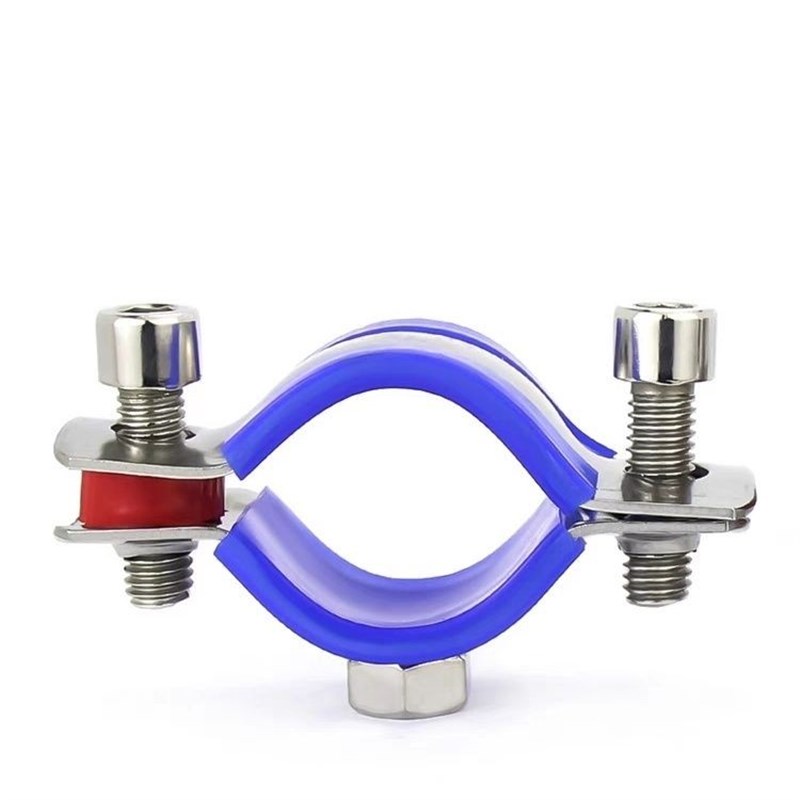 家装水电C型钢不锈钢管支架单焊螺母管卡抱箍支S撑管托水管固定管