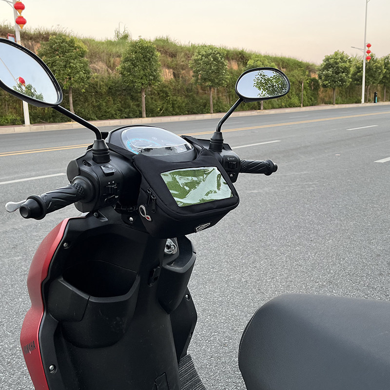 摩托车踏板电动车包摩旅前挂包防水防雨小牛车头包触屏手机导航