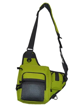 漫天户外运动渔具包 钓鱼单肩包拎包挂包 fishing tackle bag绿色